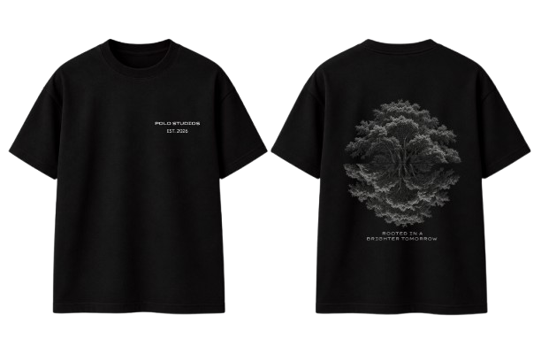 DAN VISUALS black T-shirt