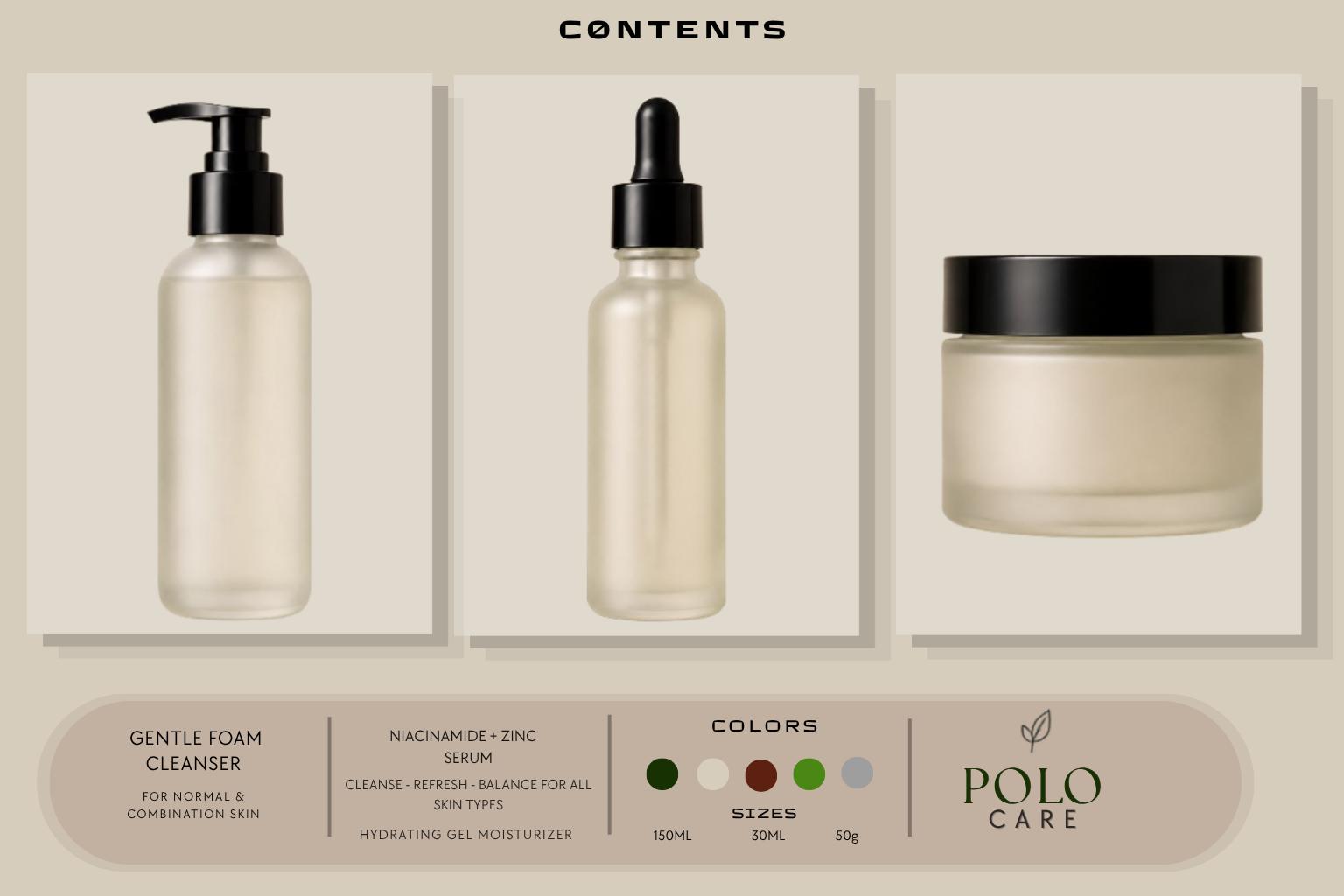 Polo Care skincare brand identity, image 4 of 4
